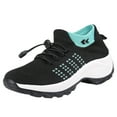 thumbnail image 1 of Orthopedic Slip-On Sneakers for Women Breathable Thick Sole Walking Shoes Arch Support Casual, 1 of 9