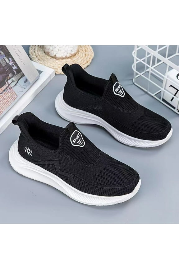 Orthopedic Sneakers for Womens Steel Toe Sneakers Fashion Casual Walking Shoes Arch Support Wedge Sneakers Memory Foam Lightweight Lace Up Running Shoes Breathable Sport Shoes