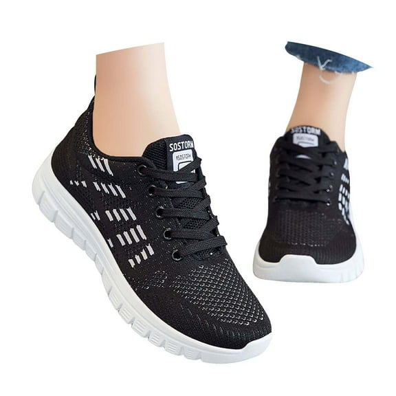 Orthopedic Sneakers for Women Comfortable Breathable Running Tennis Gym Walking Shoes for Athletic Jogging