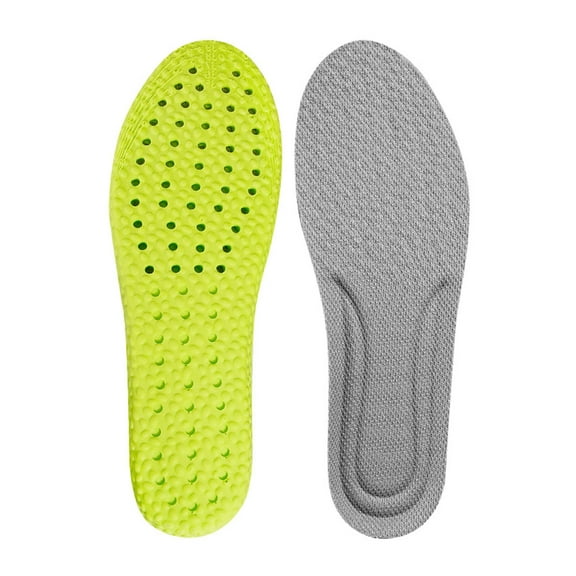Orthopedic Sports Insoles Plantar Fasciitis Insoles Breathable Mugwort Deodorizing Insoles for Men Women Feet Relief