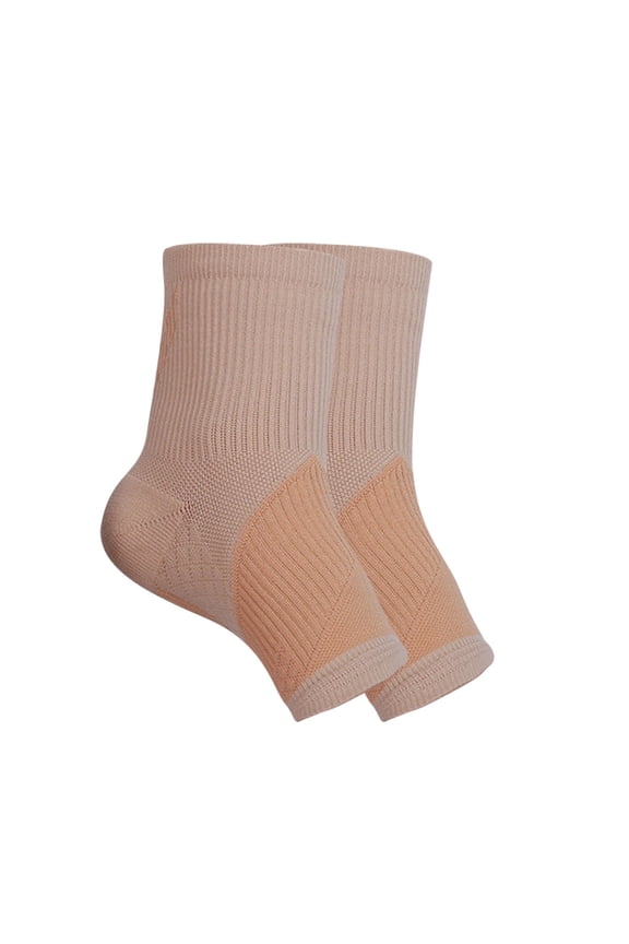 Orthopedic Support Socks for Plantar Fasciitis Relief - Breathable Nylon Compression Socks with Ankle Support, Non-Slip Grip - Ideal for Running, Fitness, Basketball - 1 Pair