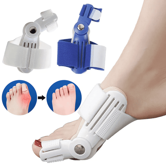 Orthopedic Toe Bunion Corrector Straightener Splint Support - 2 Piece