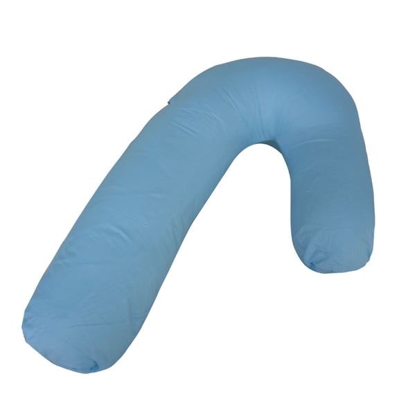 Orthopedic V Shaped Pillow Polyester Back Shoulder Neck Support Nursing Pregnancy Sleeping