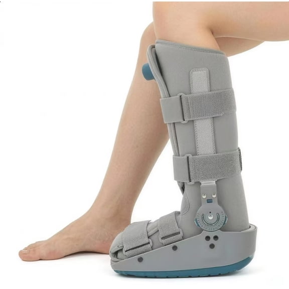 Orthopedic Walking Boot, Adjustable ROM Hinge Walker Boot for Foot and Ankle Recovery Orthopedic Walking Shoe with Non-Slip Sole for Leg and Ankle Support