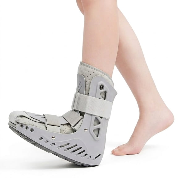 Orthopedic Walking Boot with Inflatable Air Bladders Post-Op Foot and Ankle Support Brace for Stability and Recovery