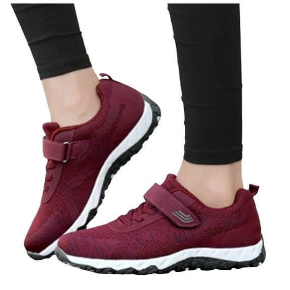 Orthopedic Walking Running Shoes for Women Comfortable Non Slip Arch Support Work Fashion Sneakers Fall