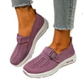 thumbnail image 1 of Orthopedic Walking Shoes for Women 2025 Comfort Buckle Arch Support Slip on Nursing Non Slip Work Sneakers, 1 of 6