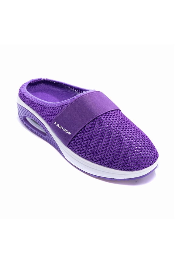 Orthopedic Walking Shoes for Women,Lightweight Orthowalkway Womens Shoes,Woven Breathable Walking Sneaker Non-Slip Arch Support Slip on Shoes