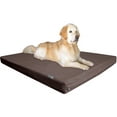 thumbnail image 1 of Orthopedic Waterproof Pet Bed Dog Mattress, X-Large, Brown, 1 of 8