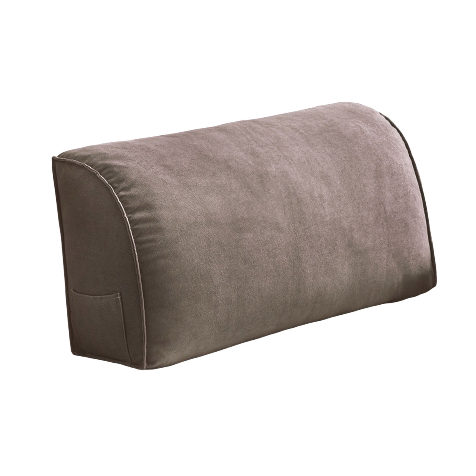 Orthopedic Wedge Back Cushion for Sofa Bed, Extra Thick Lumbar Support Pillow with Removable Washable Cover, Headboard Reading Pillow for Living Room, Neck Waist Pain Relief Comfort