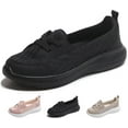 thumbnail image 1 of Orthopedic Women’s Breathable Slip on Arch Support Shoes on The Go Comfort Loafers Flats Wide Width Fit Walking Slip-Ins Sneakers Boat Shoes, 1 of 9