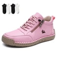 thumbnail image 1 of Orthopedic Zipper Sneakers for Women, Wide Toe Box Comfortable Walking Shoe, Cushioned Support For Daily Walking, Travel And Casual Wear, 1 of 7