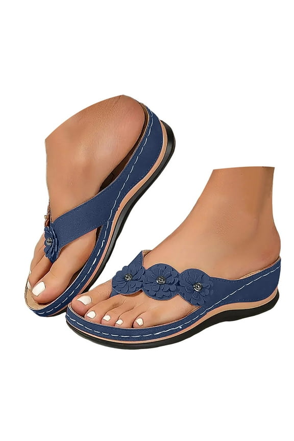 Orthopedoc Sandals for Women Orthotic Arch Support Slide Sandals Casual Walking Shoes for Summer