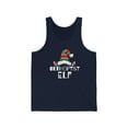 thumbnail image 1 of Orthoptist Elf Christmas Unisex Tank Top, XS-2XL Holidays Xmas Elves, 1 of 2