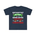 thumbnail image 1 of Orthoptist by day Binge Eater by Christmas Unisex T-shirt S-3XL, 1 of 2