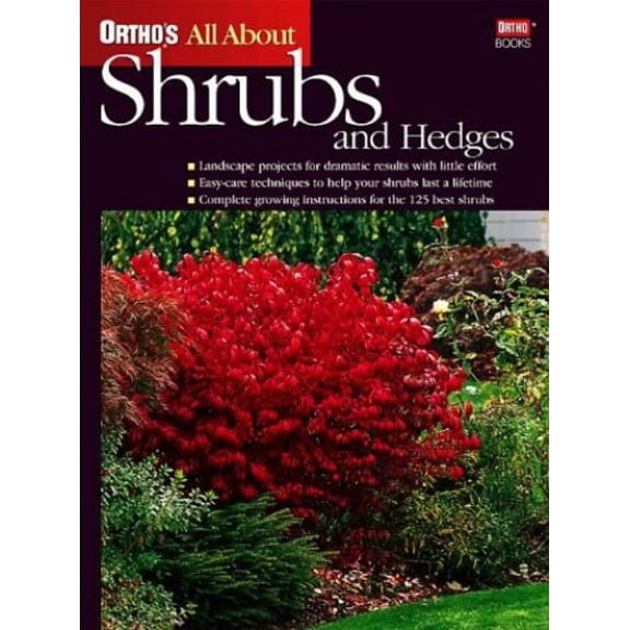 Pre-Owned Ortho's All About Shrubs and Hedges (Ortho's All About Gardening), 9780897214322, 0897214323, Paperback, First Edition edition