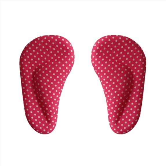 Orthotic Arch Support Insoles, Rvkxad Gel Flat Foot Plantar Fasciitis Insoles, Soft Flexible Heel Pain Relief Arch Cushion for Kids Ages 3-9