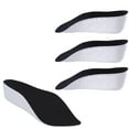 thumbnail image 1 of Orthotic High Cushion Insole - Arch Support, Plantar Fasciitis & Flat Feet Relief (2 Pairs, Black, 3.5cm), 1 of 4