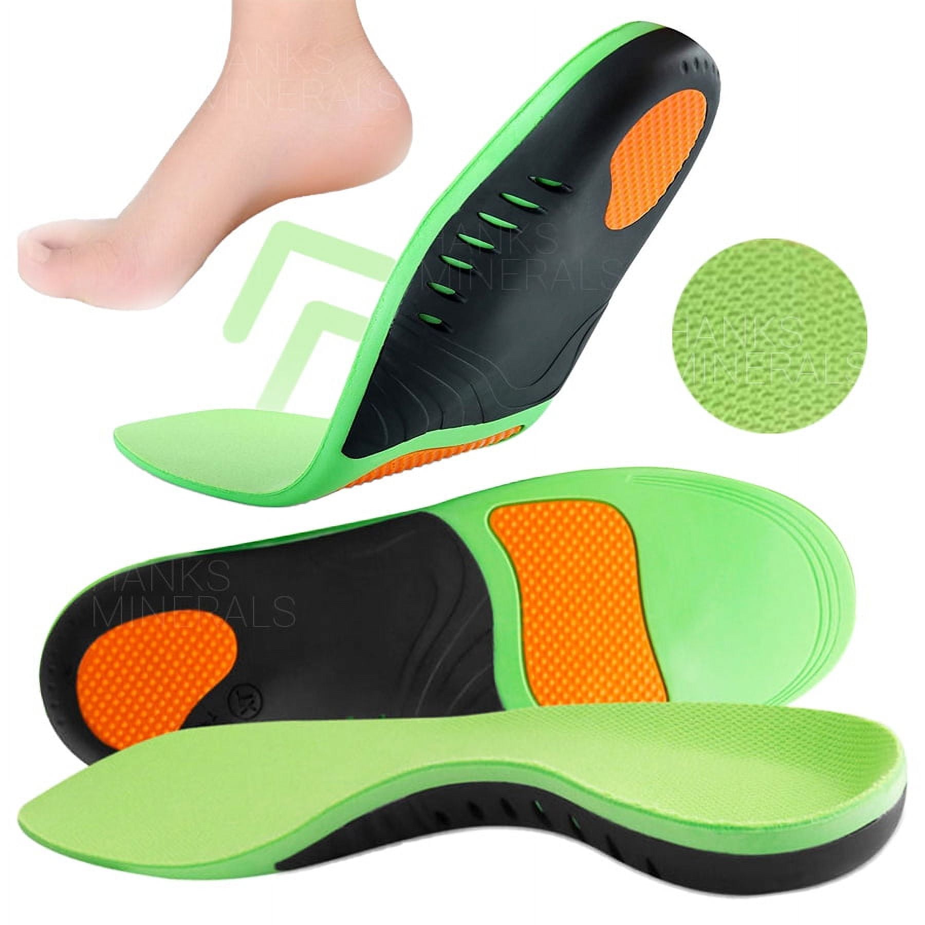 Orthotic Insoles High Arch Support Inserts Plantar Fasciitis Flat
