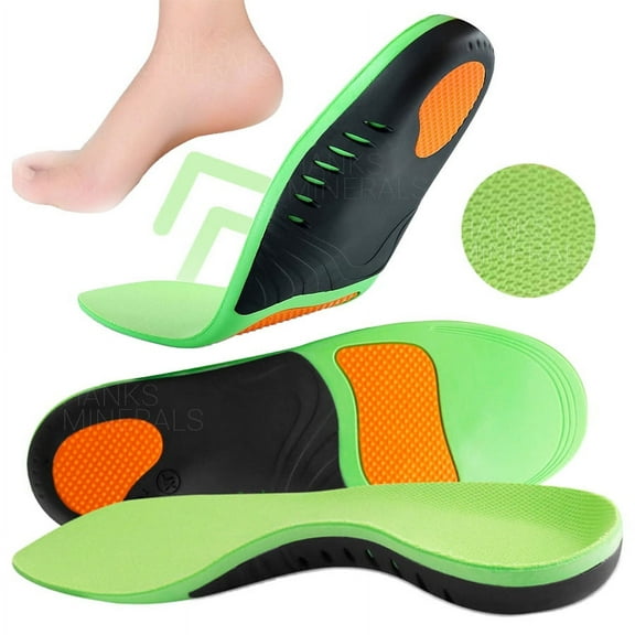 Orthotic Insoles High Arch Support Inserts Plantar Fasciitis Flat Feet Foot Pad
