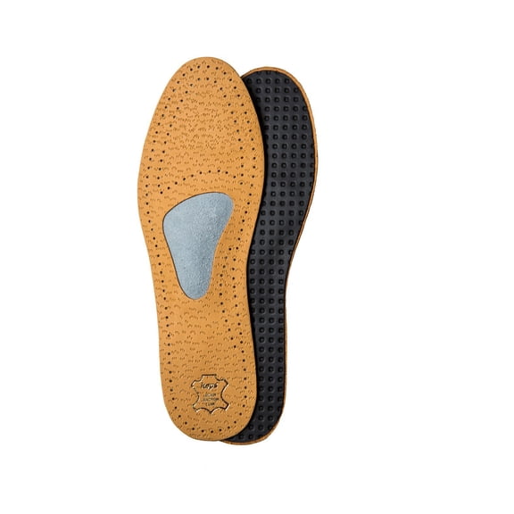 Orthotic Leather Shoe Insoles for Morton’s Neuroma and Forefoot Pain, with Metatarsal Arch Support and Cushion, for Men & Women, Kaps Allevia (Women 9 US/Men 7 US / 40 EUR)