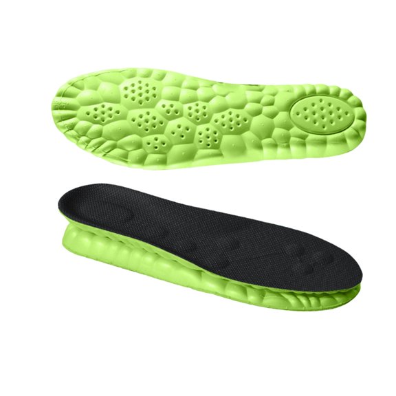 Orthotic Shoe Insoles With Cloud Like Comfort 4D Cushioned Design Promotes Circulation Reduces Fatigue During Activity