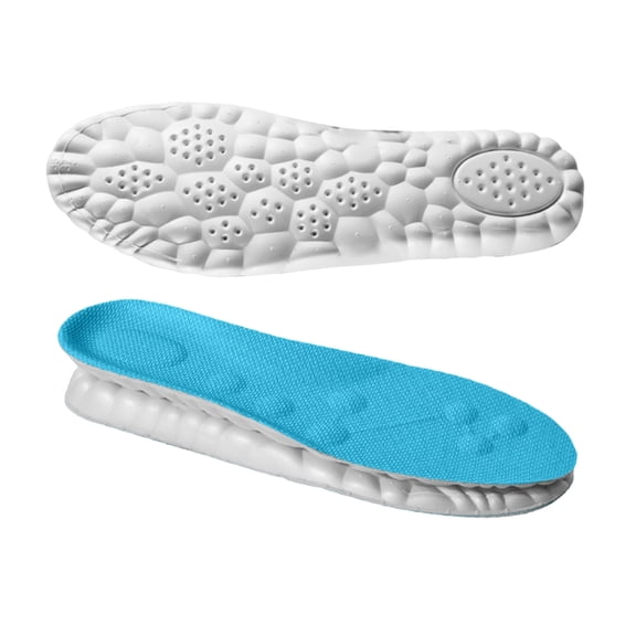 Orthotic Shoe Insoles With Cloud Like Comfort 4D Cushioned Design Promotes Circulation Reduces Fatigue During Activity