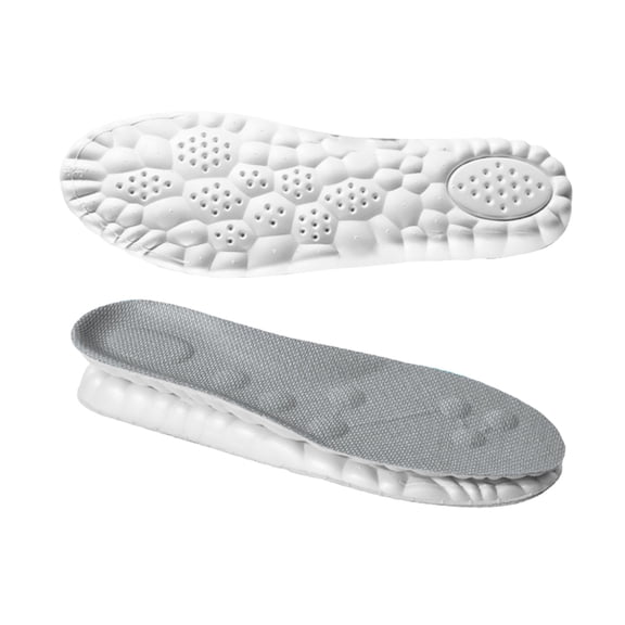 Orthotic Shoe Insoles With Cloud Like Comfort 4D Cushioned Design Promotes Circulation Reduces Fatigue During Activity