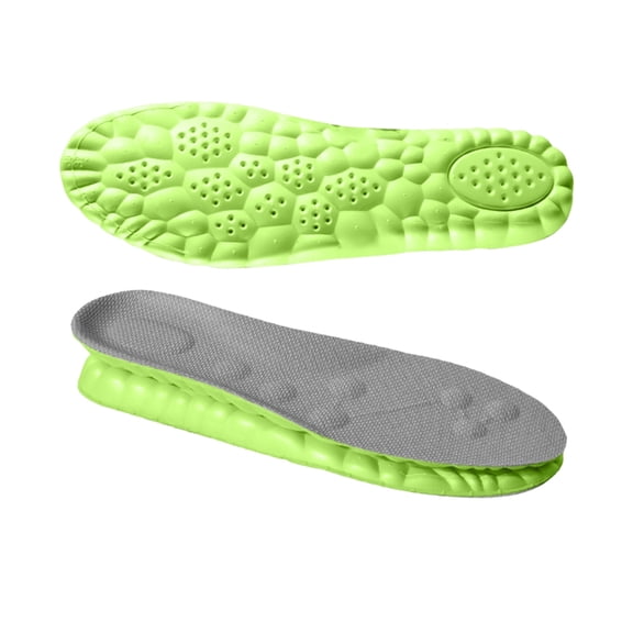 Orthotic Shoe Insoles With Cloud Like Comfort 4D Cushioned Design Promotes Circulation Reduces Fatigue During Activity