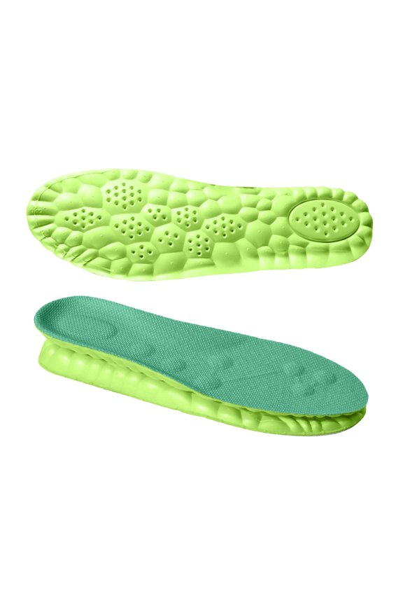 Orthotic Shoe Insoles With Cloud Like Comfort 4D Cushioned Design Promotes Circulation Reduces Fatigue During Activity