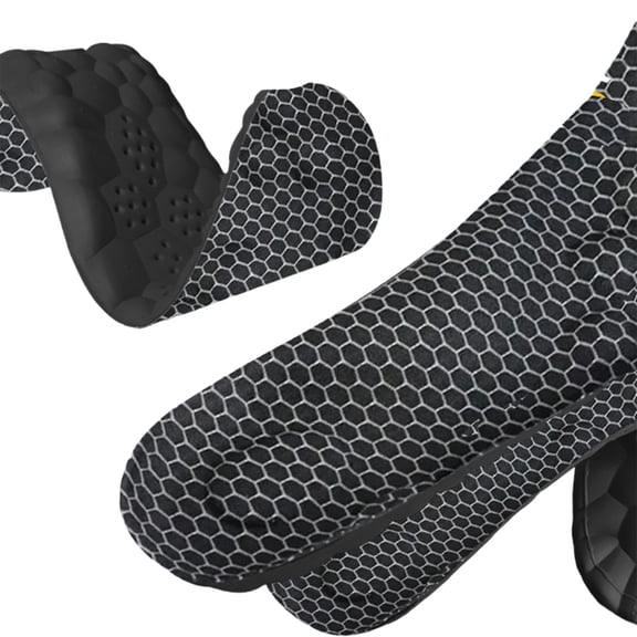 Orthotic Shoe Insoles With Cloud Like Comfort 4D Cushioned Design Promotes Circulation Reduces Fatigue During Activity