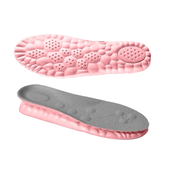 Orthotic Shoe Insoles With Cloud Like Comfort 4D Cushioned Design Promotes Circulation Reduces Fatigue During Activity