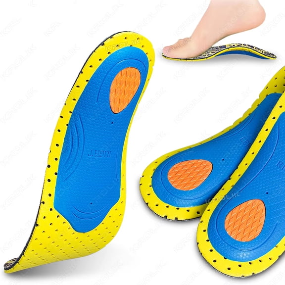 Orthotics Flat Foot Health Sole Pad EVA Orthopedic Insoles For Shoes Insert Arch Support Pad For Men Woman Plantar Fasciitis