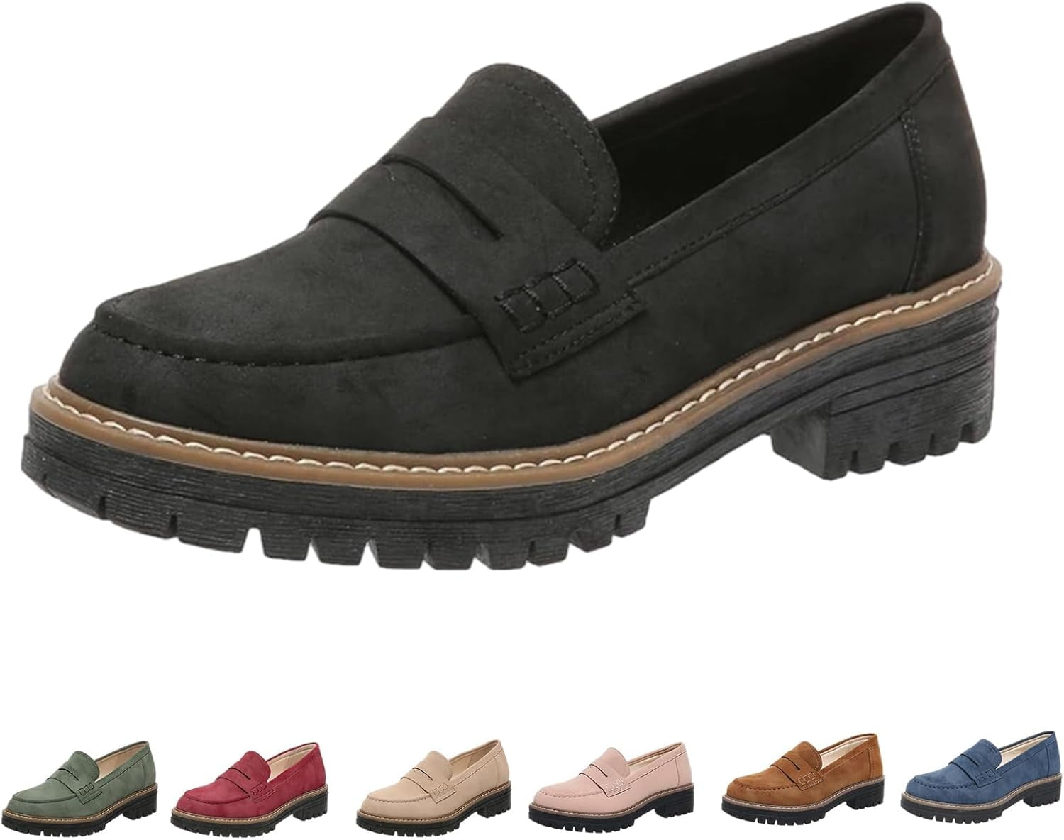 comfortable loafers for work women's