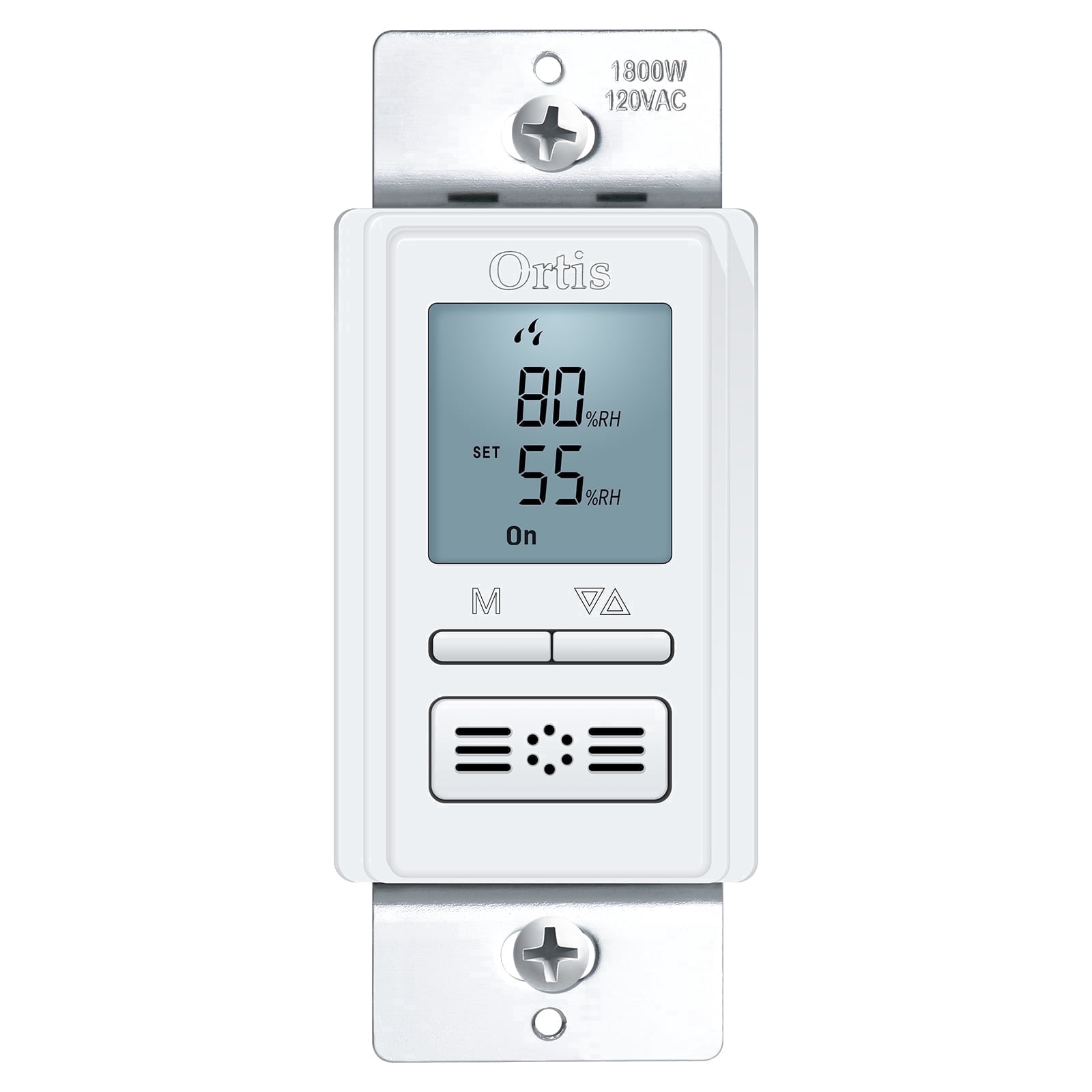 Ortis Brass Humidity Sensor Electrical Switch