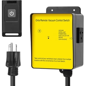 Ortis Dust Collector Switch for 110V Tools and 220V Vacuum