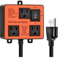 thumbnail image 1 of Ortis Vacuum Switch, Delay Vacuum On/Off to Prevent Circuit Overload and Tripping, Keep Your Workplace Cleaner, Better for Your Lung, 1 of 8