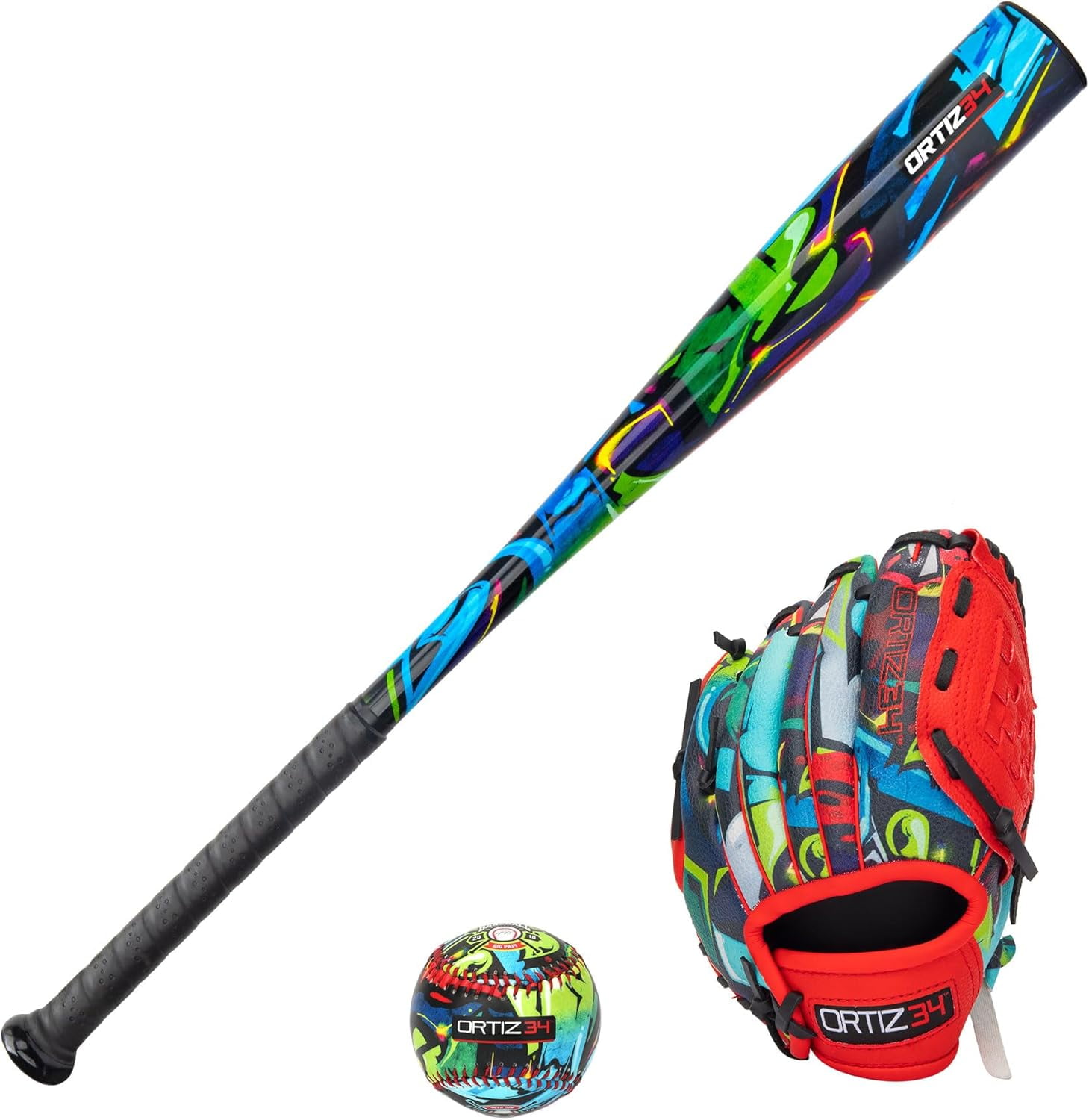 Ortiz34 Youth T-Ball Set, 25