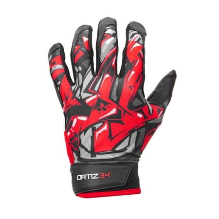 Ortiz34 Youth Baseball Batting Gloves (Large)
