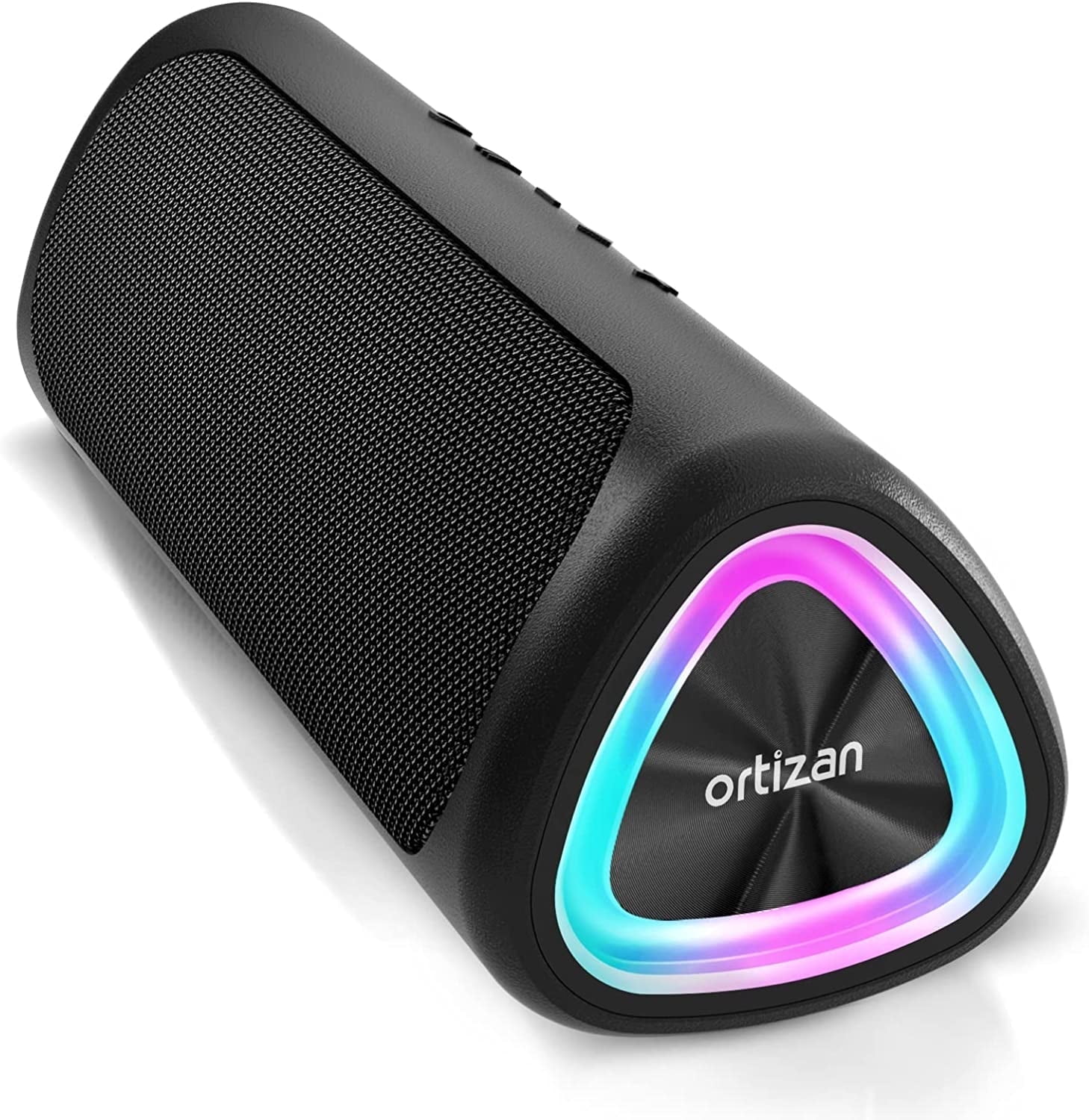 Ortizan M7 Portable Wireless Triangle Bluetooth Speaker with 24W Loud Stereo Sound, IPX7 Waterproof Outdoor Speakers