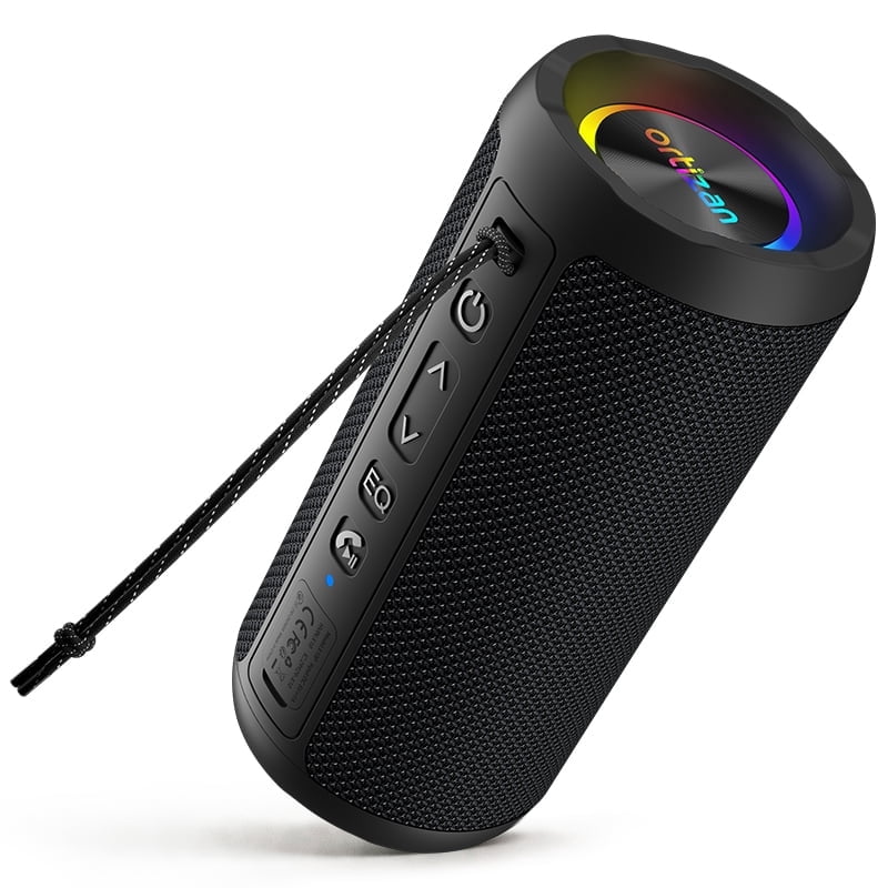 Ohayo Portable Bluetooth Speaker, LED Lights, 30H Playtime