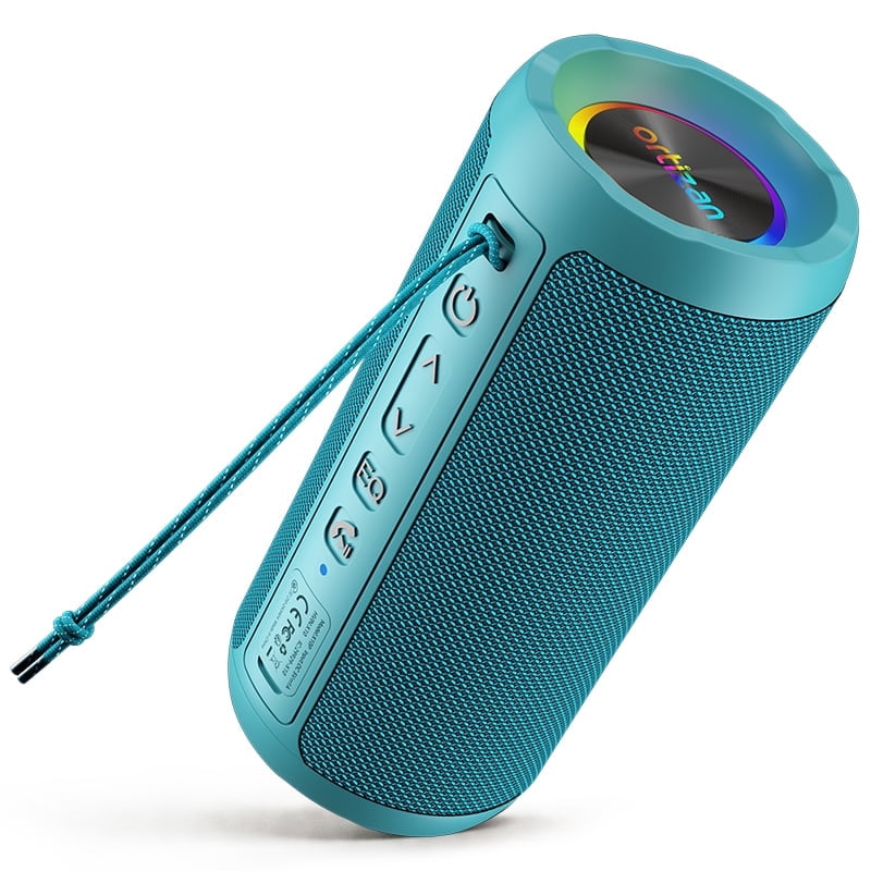 Ohayo Portable Bluetooth Speaker, LED Lights, 30H Playtime