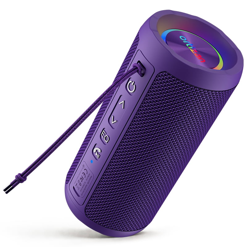 Ohayo Portable Bluetooth Speaker, LED Lights, 30H Playtime
