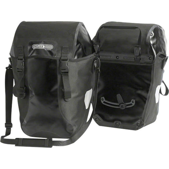 Ortlieb BikePacker Classic Pannier: Pair, Black