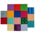 thumbnail image 1 of Ortodon Earthy Tones Module Sensory Mat 17 Pieces Orthopedic Puzzle Mats for Foot Massage Game Mat Massage Sensory Mat Puzzle Floor Mat, Multiсolor, 1 of 5