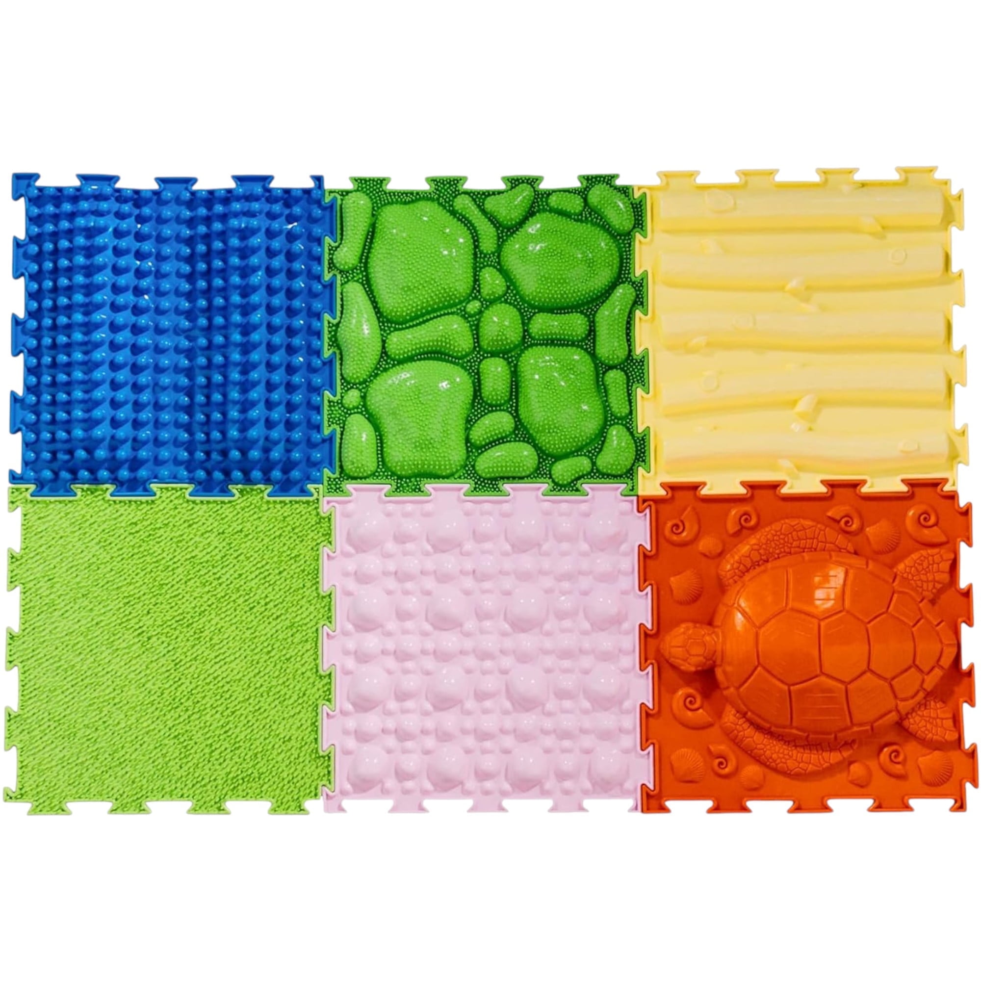 Ortodon Puzzle Play Mat 6 Pieces, Multiсolor