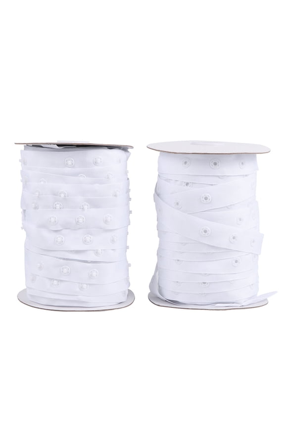 Buckle Belt Webbing Polyester 2 Rolls 177x0.7In