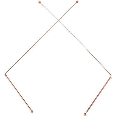 SWETRACE Copper Diving Rods Water Divining 2Pcs