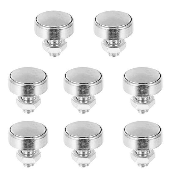 Ortofally 4 Pairs Stainless Steel License Plate Screws Anti License Plate Frames License Plate Screw License Plate Fastener License Plate Bolts Screws