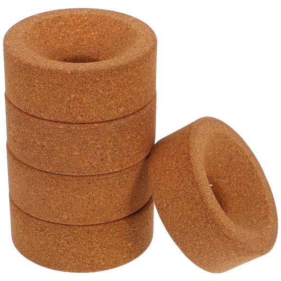 SWETRACE Flask Holders Brown 5Pcs 3.1x3.1x1.2in